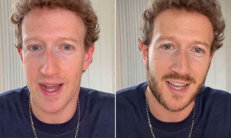 Mark Zuckerberg glow up.