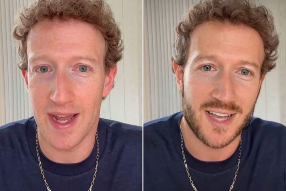 Mark Zuckerberg glow up.